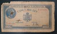 Bancnota 5000 Lei An 1944 Originală