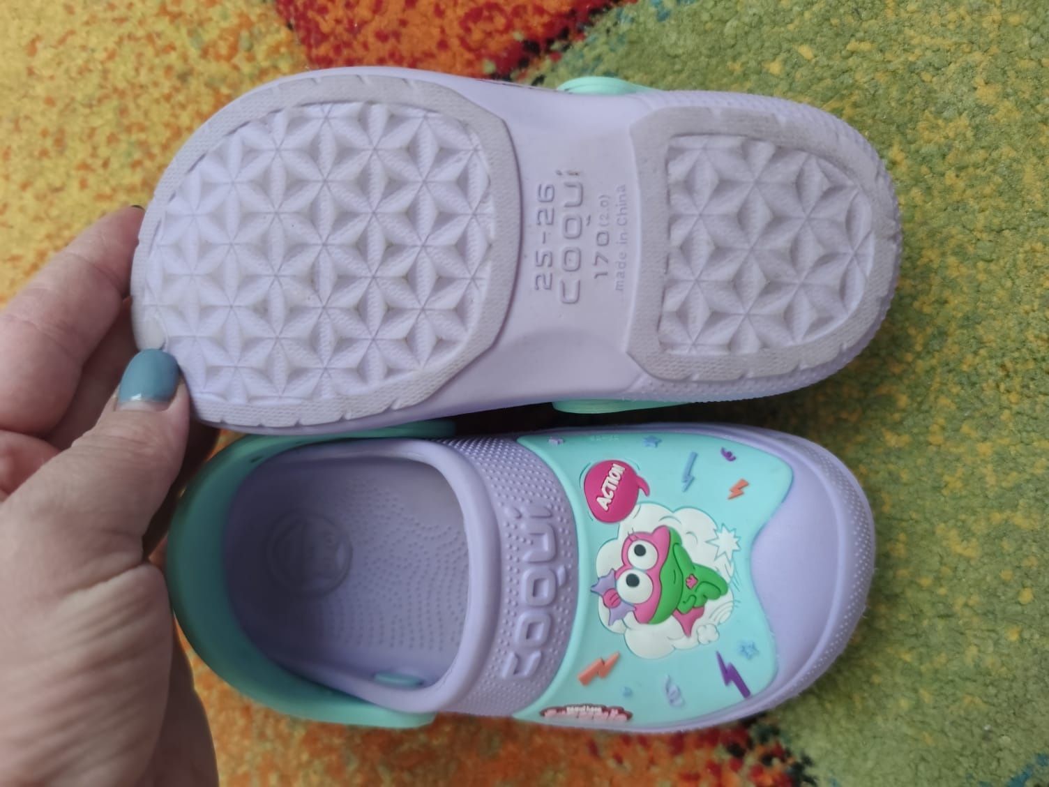 Papuci / sandal pentru fetite , Marime 25/26