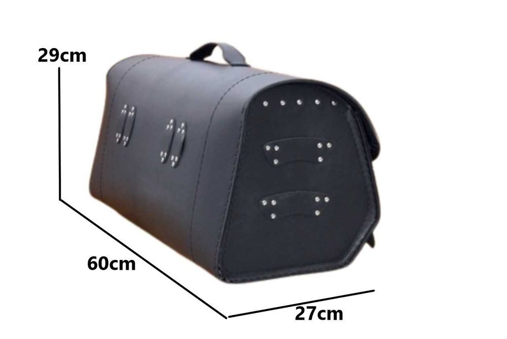 Geanta/Topcase piele portbagaj moto Yamaha/Honda/Kawasaki/Suzuki/etc