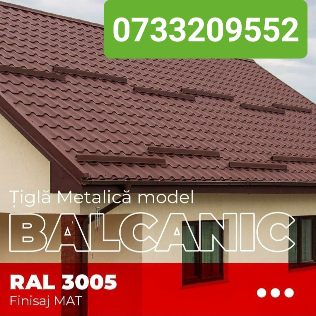 Montaj acoperisuri tigla metalica