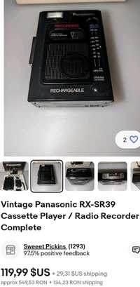 Radiocasetofon Portabil / Walkman Panasonic RX-SR39