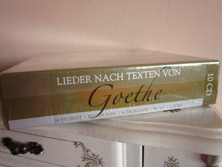 cadou rar 10xCD Beethoven, Schubert etc Cantece pe texte Goethe 2008