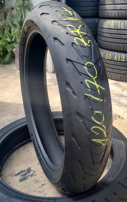 Anvelopa Moto Michelin Road5 120/70 ZR17  Impecabilă DOT1223.
