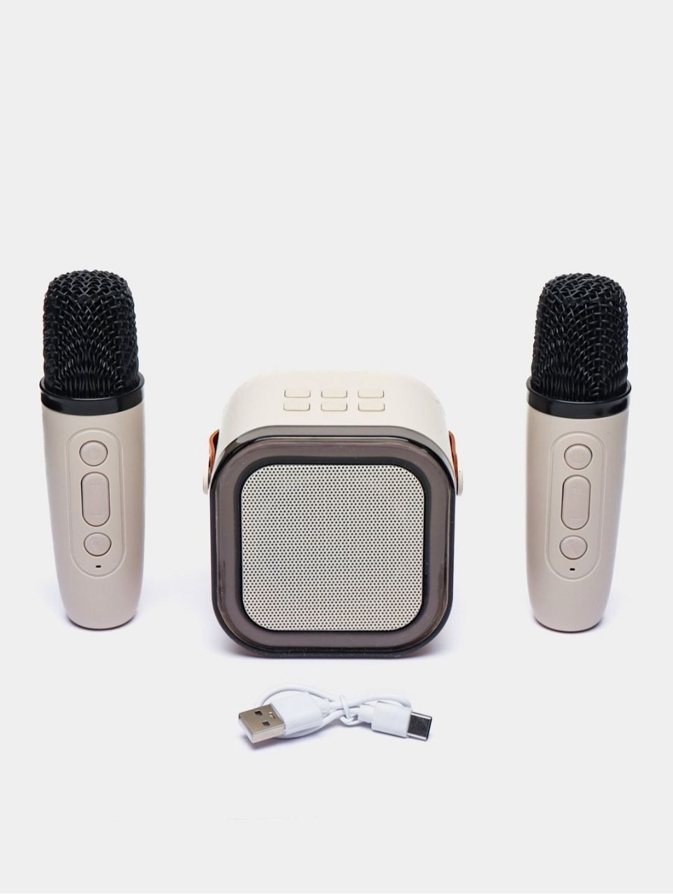 Ultra Bluetooth колонка с 2 микрофонами для караоке