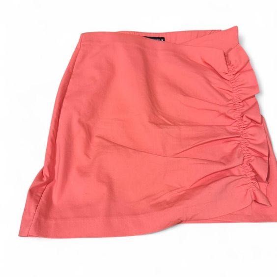 ZARA пола в цвят корал