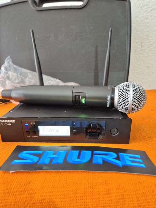 Shure GLXD4R cu SM58 Profesionale wirless