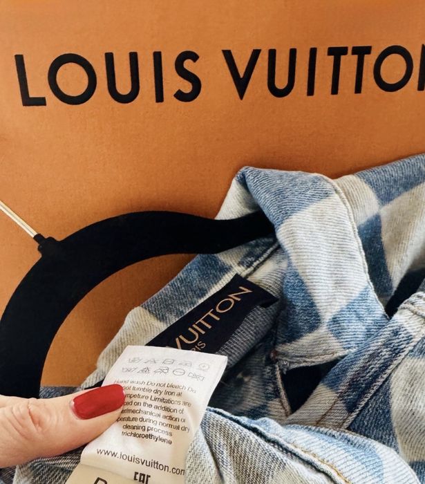 Louis Vuitton Дънково Яке Монограм, Хитов Нов Модел, Ново