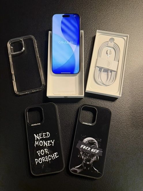 Iphone 16 pro max 256gb neverlocked cu carcase