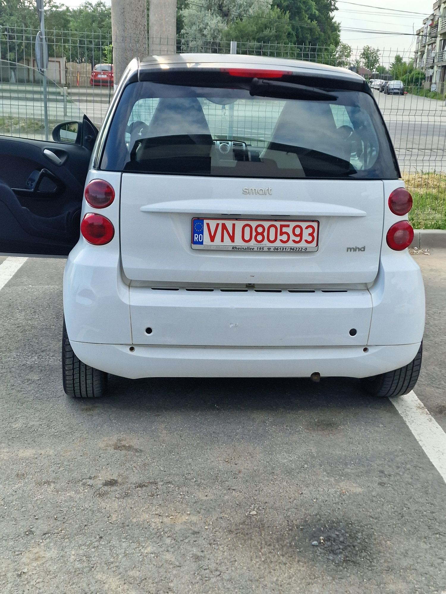 Smart fortwo 2012- model 451 MHD benzina  euro 5