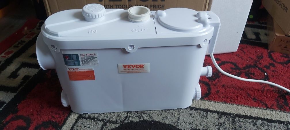 Pompa pentru Apa Uzata cu Macerator/Tocator, 500W, 230V/50Hz, Debit MA