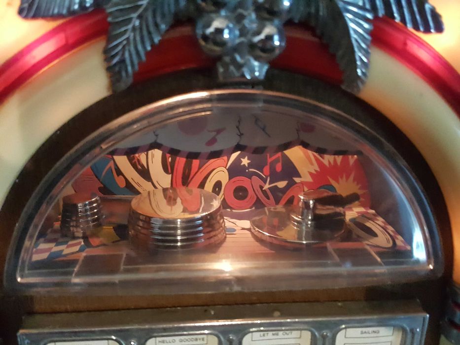 Radio Tonomat Juke Box carcasa de lemn masiv (Germany)