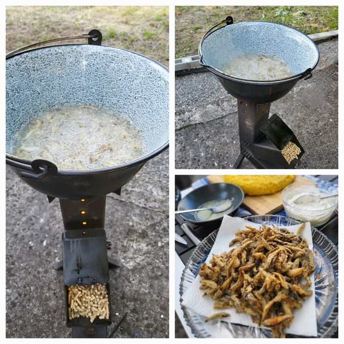 SOBE RACHETĂ - Lemn / Peleți