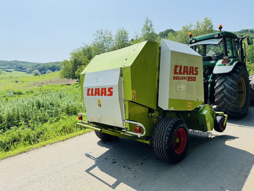 Presa de balotat Claas 250 presa baloti rotunzi 1,2m PLASA SI ATA