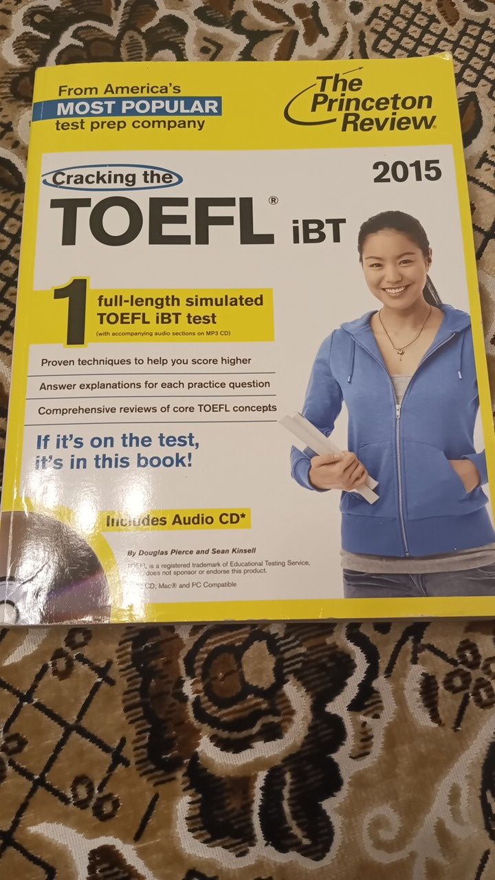 Пособие TOEFL ibt с диском