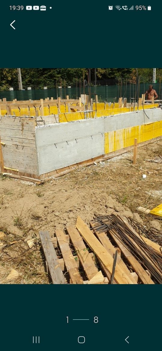 Garduri / Trotuare / Alei / Platforme beton / Case