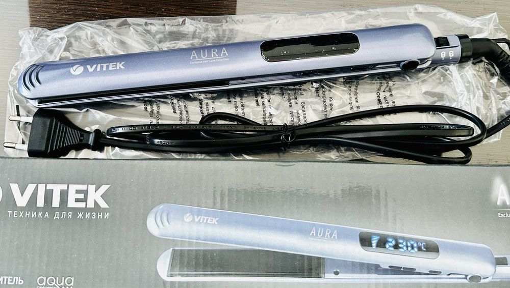 Vitek Выпрямитель  волос aura ceramic новый