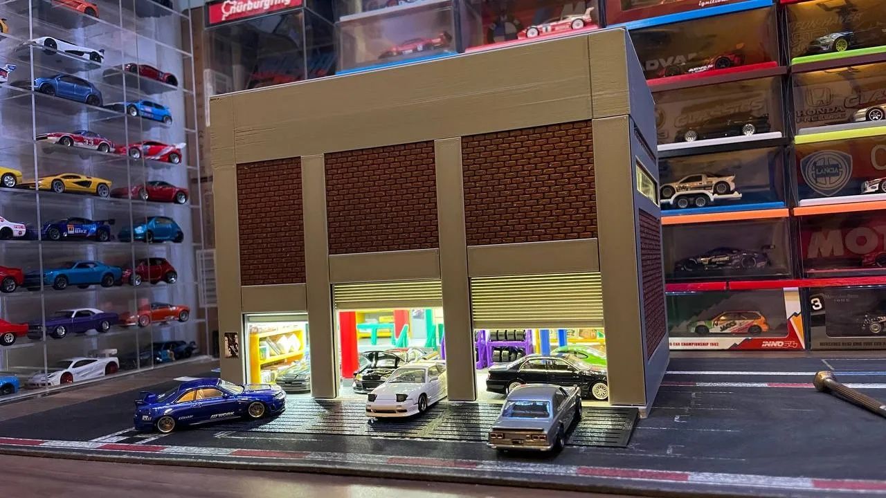 Hot wheels garage 1:64 Хотуилс гараж