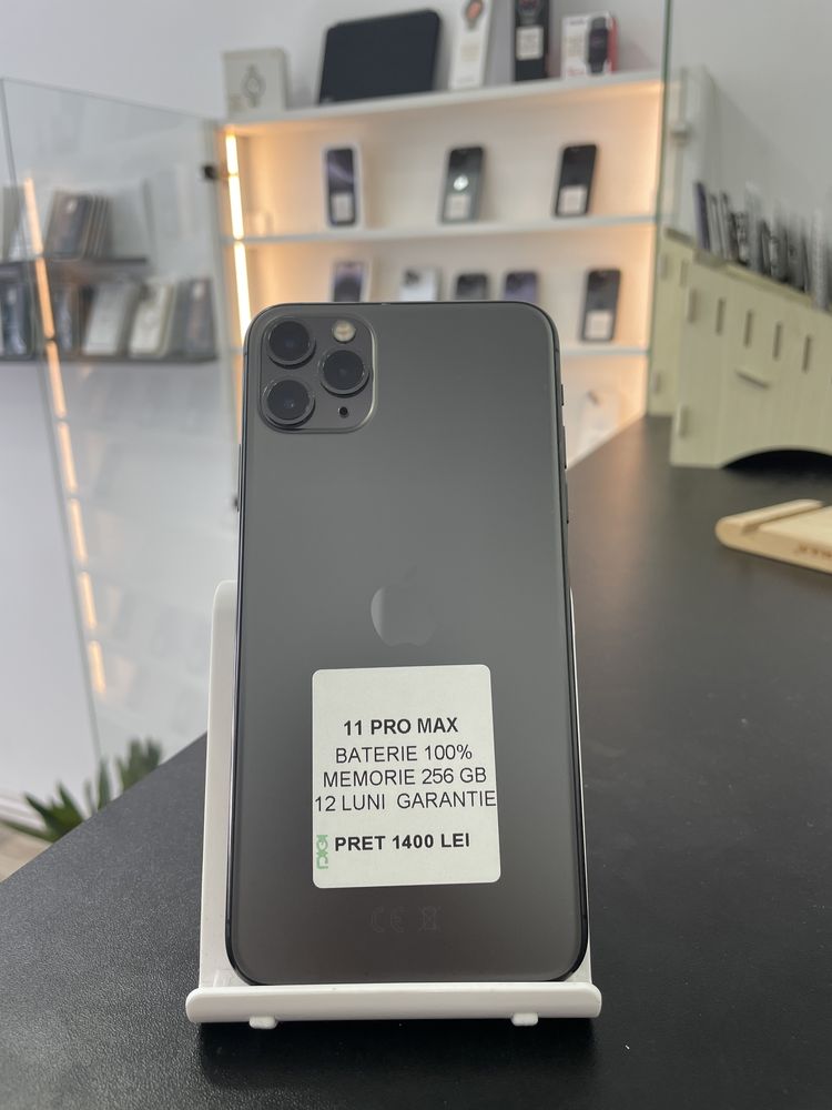 MAGAZIN: Iphone 11 Pro Max, Baterie 100%, 256 GB , GARANTIE