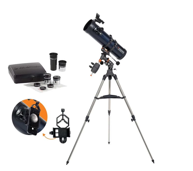Ньютоновский Астрономический ТЕЛЕСКОП Teleskop Celestron AstroMaster