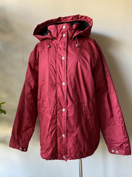 Дамско яке Оle в тъмночервено, L/ XL