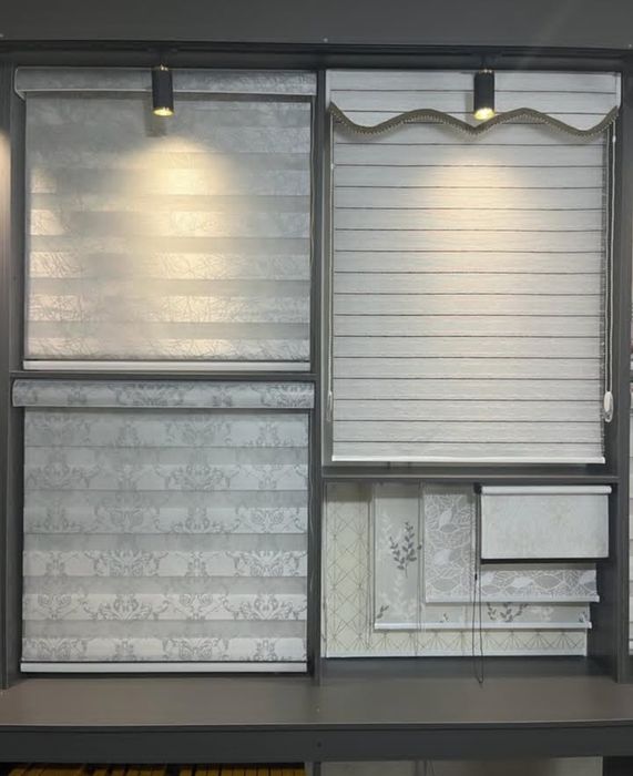 Рол шторы и день и ночь