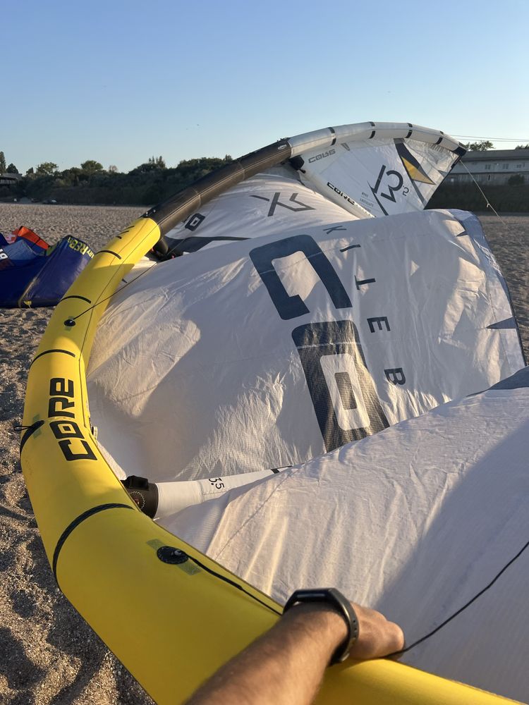 Zmeu Kite Core XR 13.5m + bara  / kitesurf kiteboard