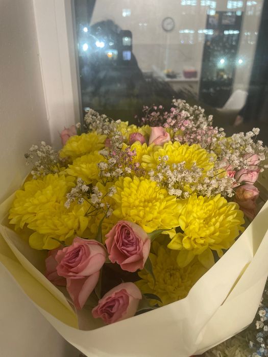 Живые цветы б/у, срочно