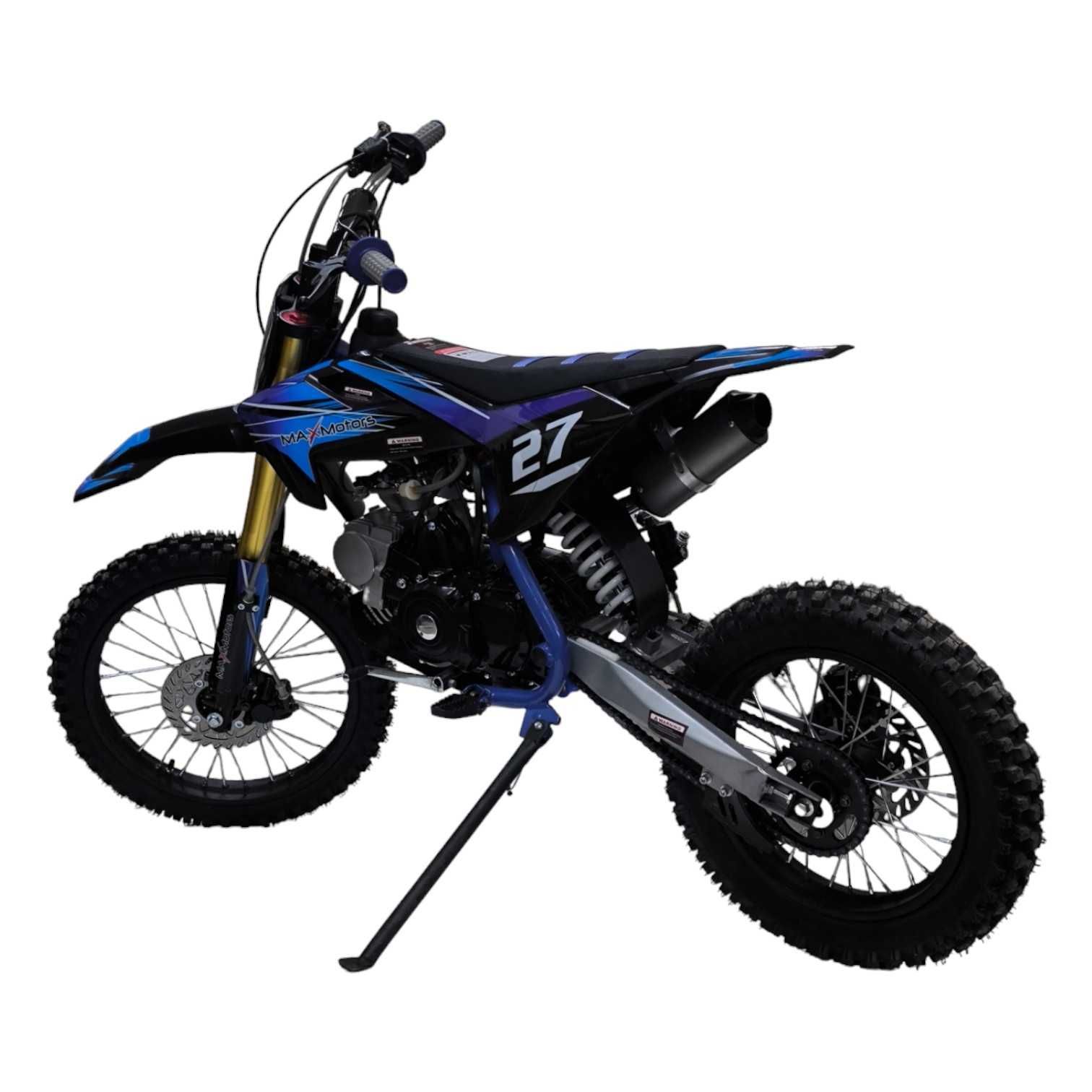 Бензинов кросов мотор 125 cc/кубика MaxMotors - Blue