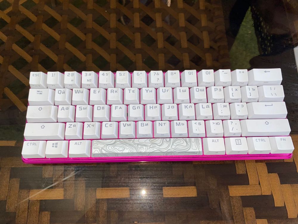 Коавиратура hyper x, logitek g pro x 100% процент в оригинале