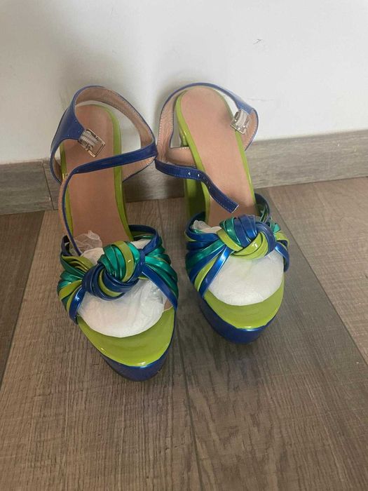 Sandale noi AZALEA WANG Multi Blue 36