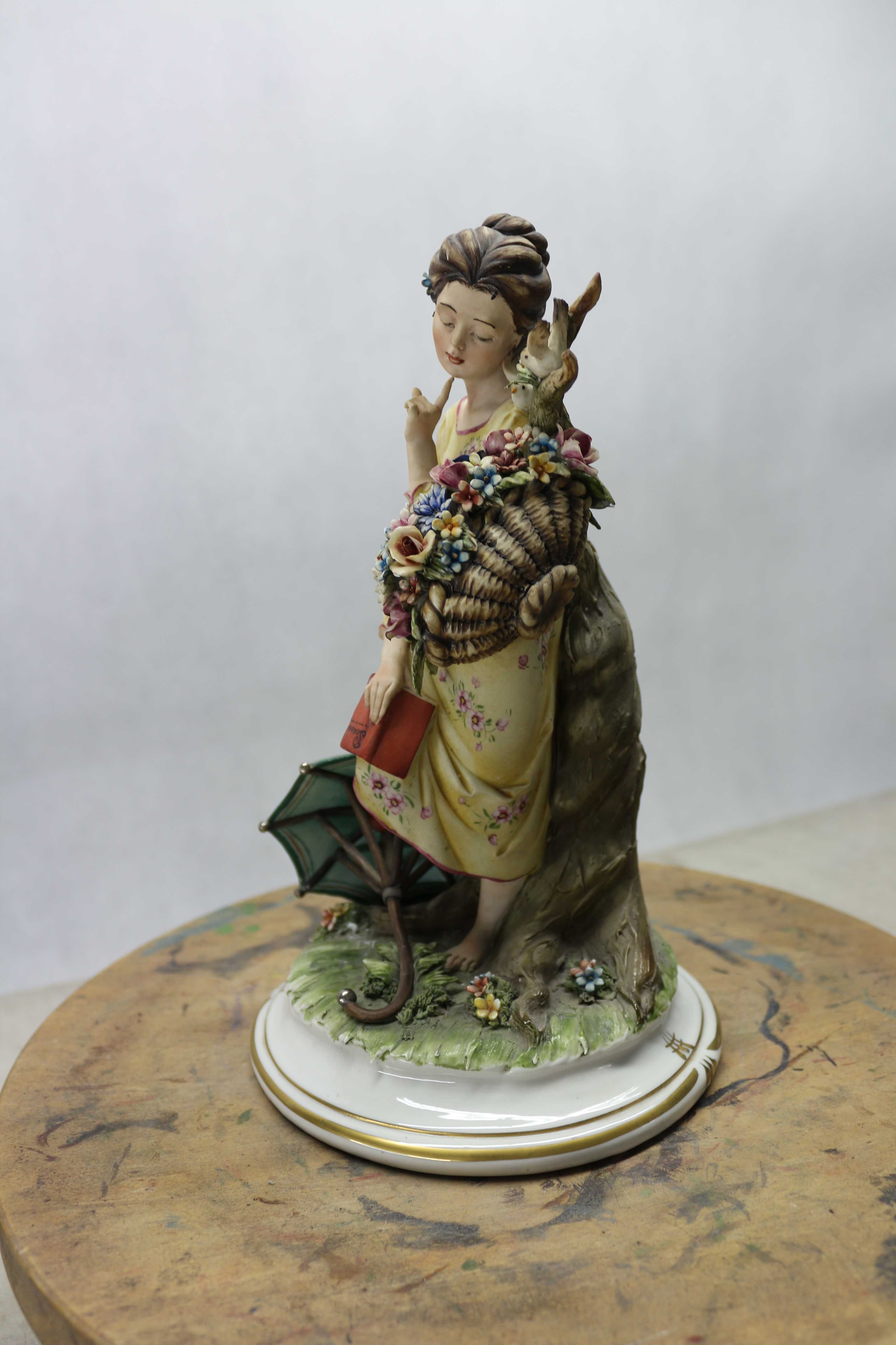 Статуэтка из фарфора Поэзия Италия Capodimonte