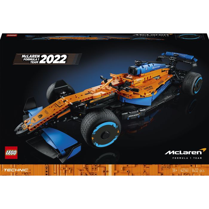 LEGO Technic - Състезателна кола McLaren Formula 1 и Мерцедес