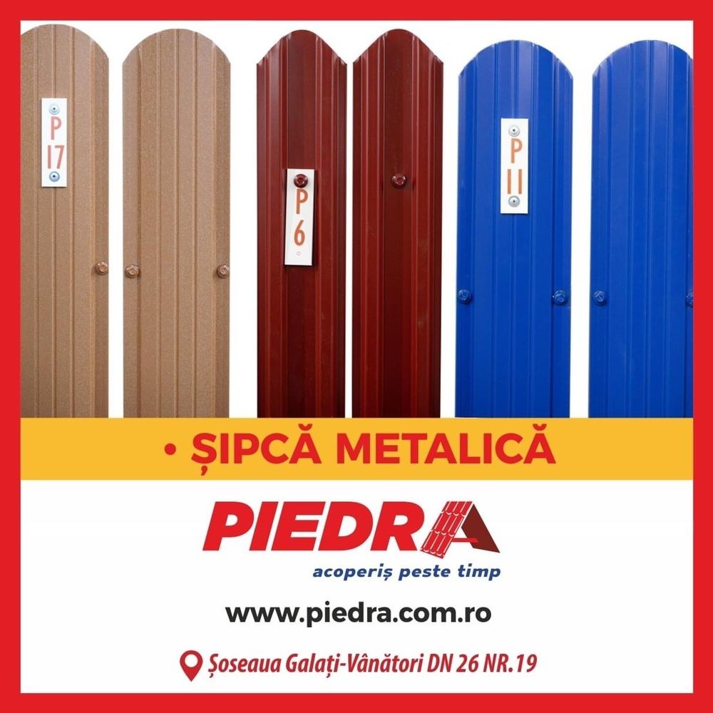 Sipca metalica de gard