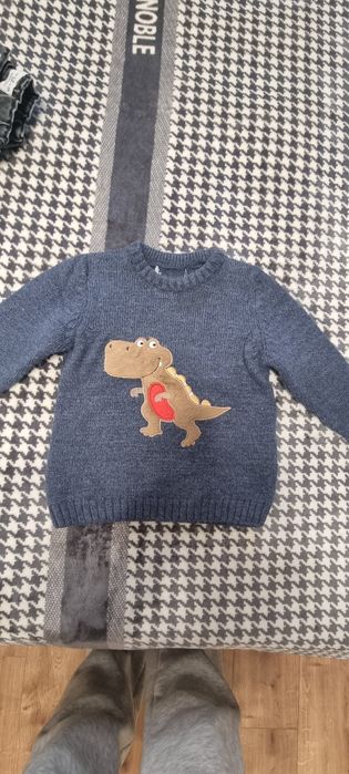 Турецкий свитер тёплый на мальчика 1-2 года