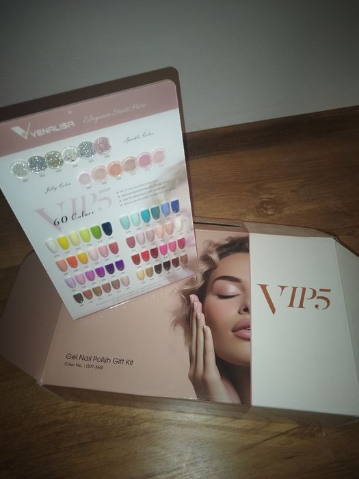 Set oje semipermanente Venalisa VIP5 HEMA FREE