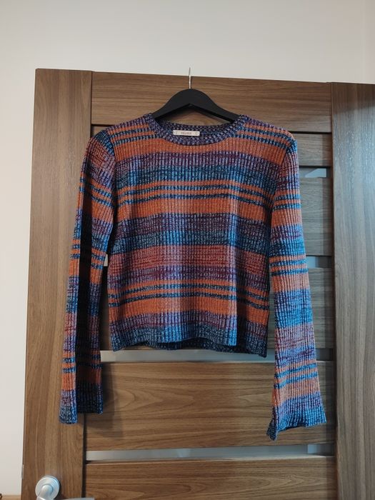 Bluza tricotata cu mâneci clopot Pull&bear