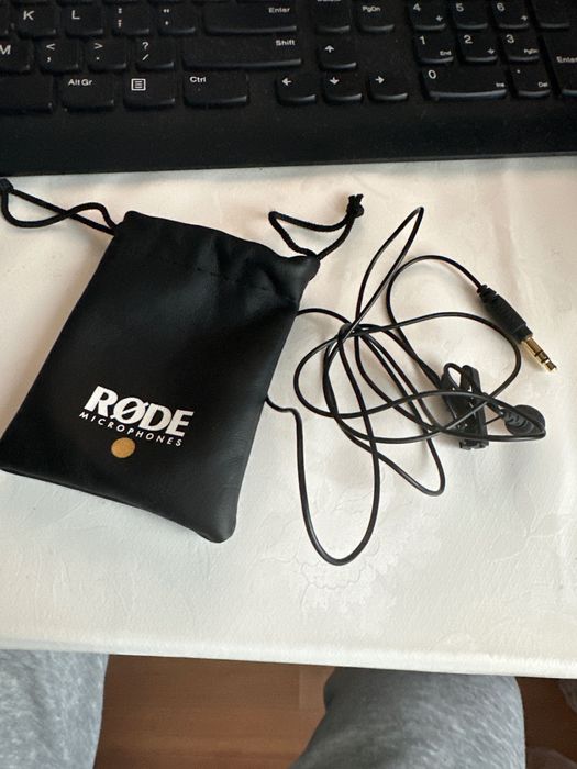 Lavaliera Rode cu fir si jack de 3,5mm