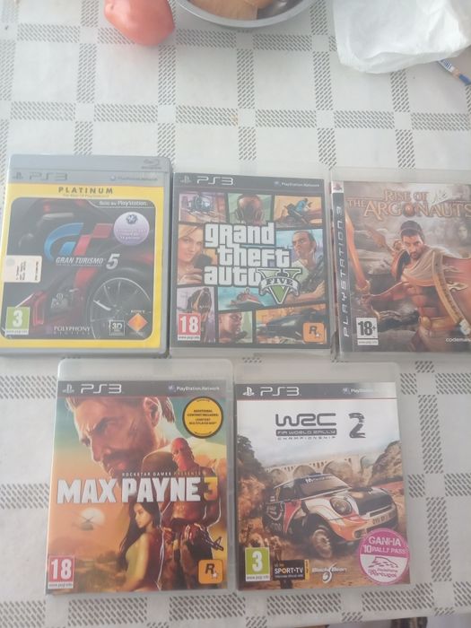 Max Payne 3 cd original carcasa WRC , GranTurismo,GTA5 ps3  stare buna