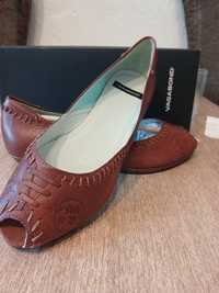 Бредовая обувь фирма  VAGABOND из Европы  38 размер кожа