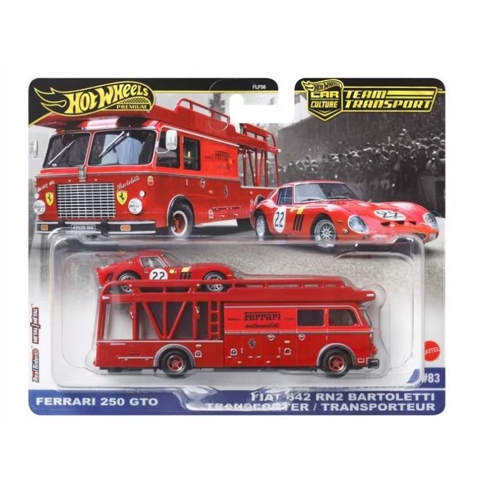 Ferrari Team Transport Hotwheels 1:64