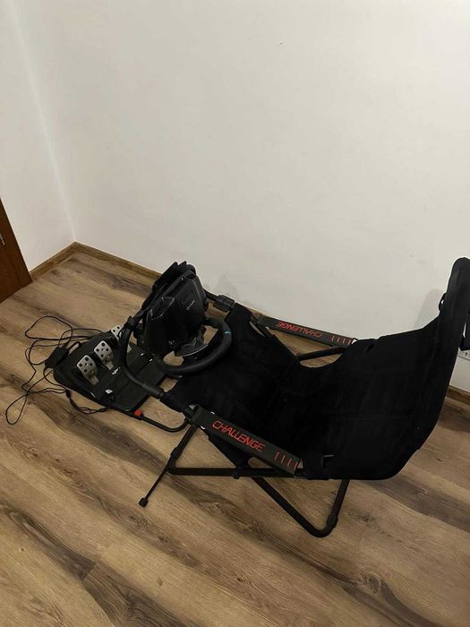 Scaun gaming - Cockpit Playseat  + Volan Logitech G29