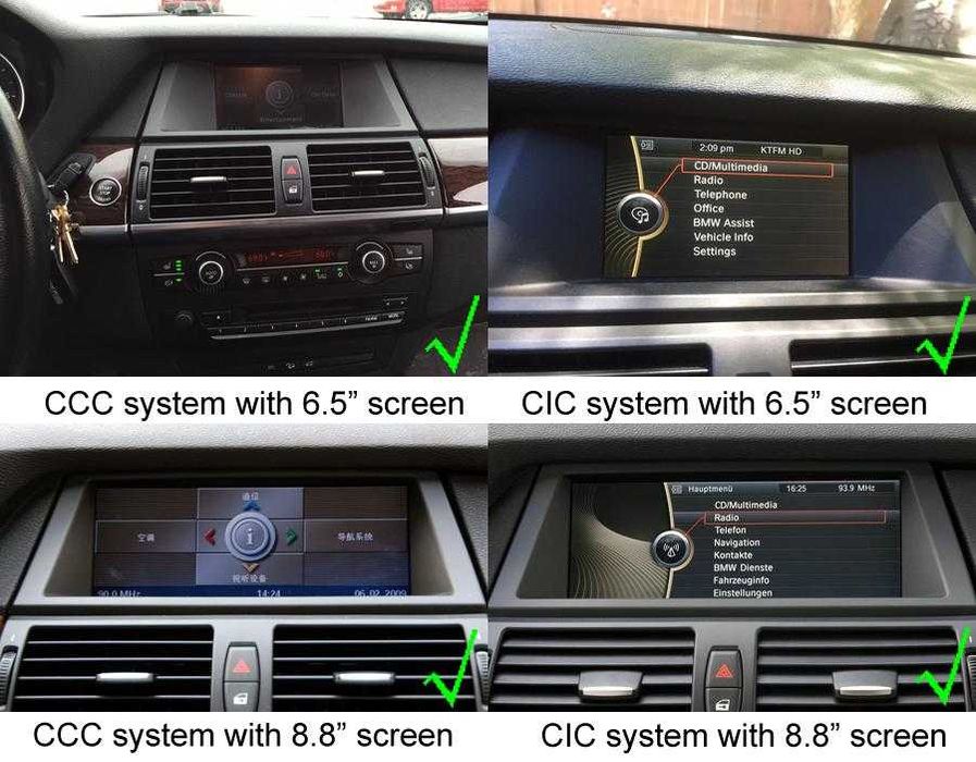 Navigatie Android BMW X5 (E70) și X6 (E71, E72) cu unitate CCC, CIC