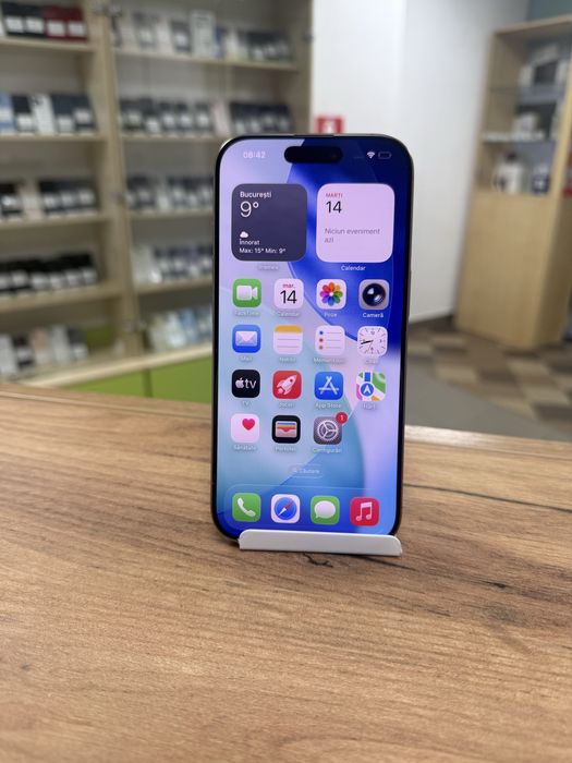 iPhone 16 Pro, memorie internă 256gb, sănătate baterie 100%