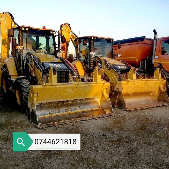 De inchiriat Vola Excavator Buldoexcavator Autobasculante 8x4