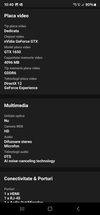 Laptop gaming asus TUF A15
