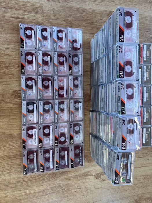 Casete JVC FI-S, JVC FI-S0 si BASF Ferro Extra I 90