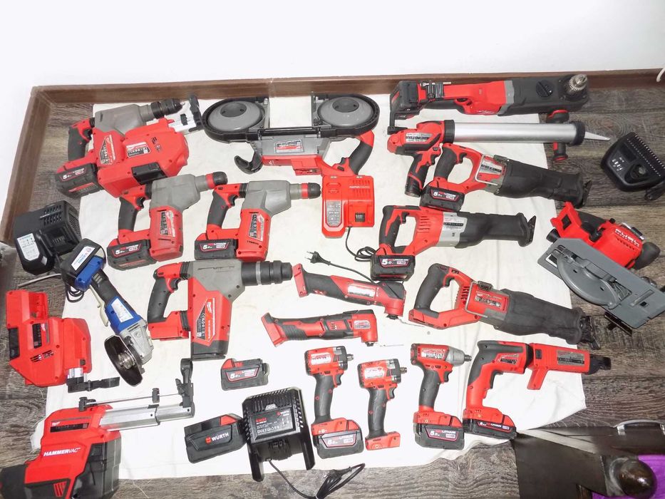 Milwaukee M18 CHX , M18 CSX , HD 18 SX , M18 FRAD 2 , Flex 18V Berner