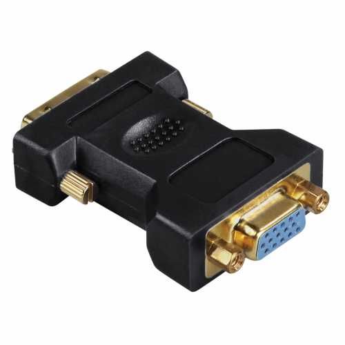 Adaptor Hama 00045073, VGA - DVI, Black