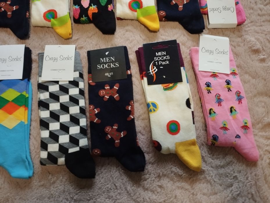 Лот от 15 бр. нови чорапи мъжки