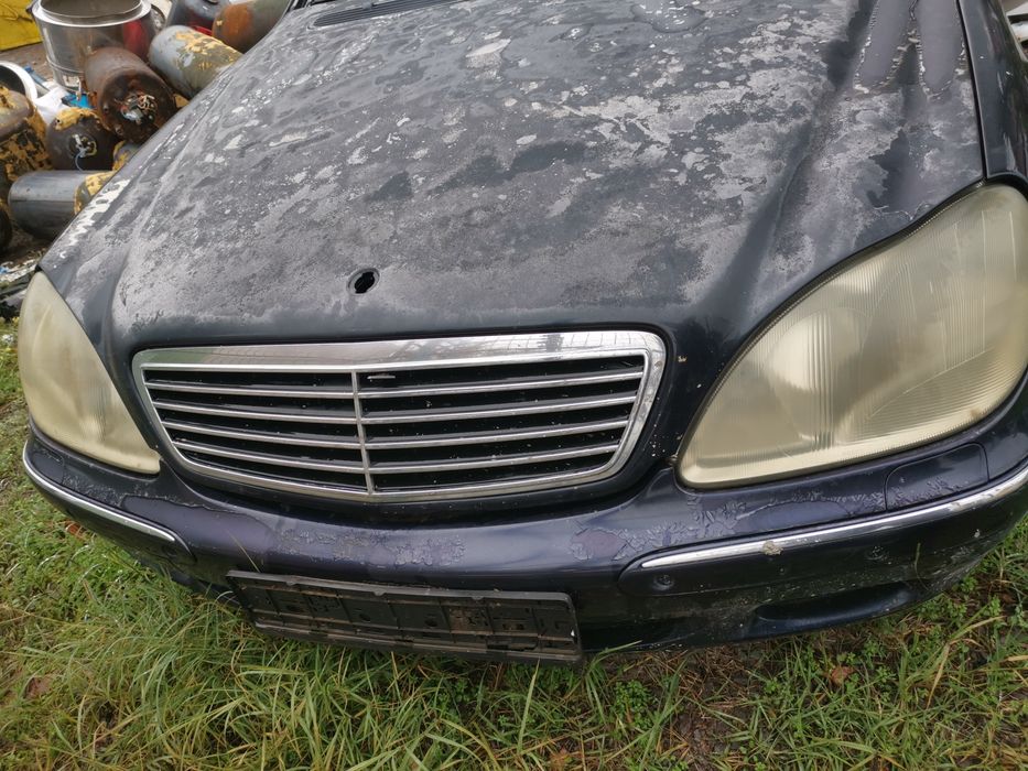 Продавам мерцедес S500 бензин пали върви цял за части има и газов инже